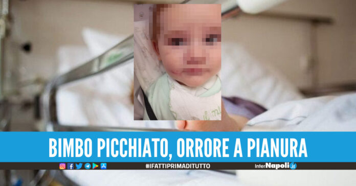 Napoli. Bimbo piange e il padre lo picchia, polizia acquisisce il video choc