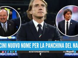 Panchina del Napoli, l'ultima idea di Aurelio De Laurentiis si chiama Roberto Mancini