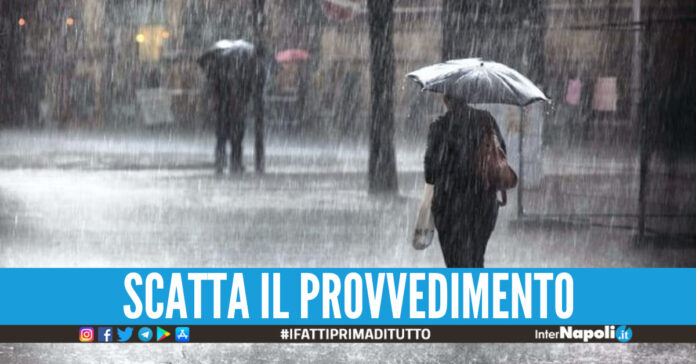 Pioggia, foto di repertorio