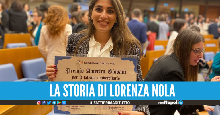 Premiata Lorenza Nola, la studentessa di Napoli laureata a 23 anni col massimo dei voti Non bisogna mai mollare