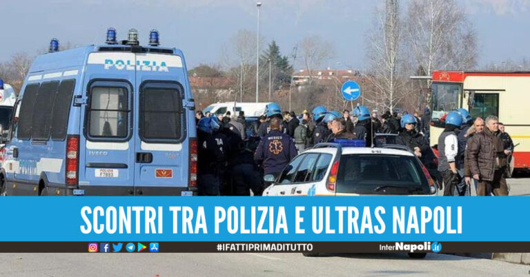 Prima gli scontri con la polizia poi portati in Questura, 27 ultras del Napoli rilasciati a Varese
