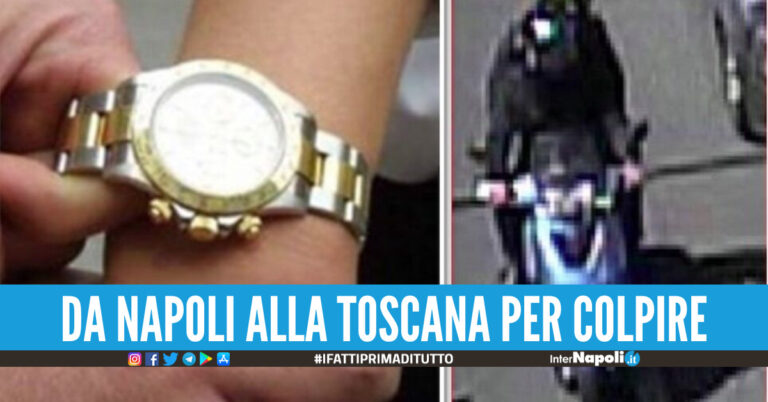 Rapine in moto da 64mila euro tra Firenze e Siena, due arresti a Napoli