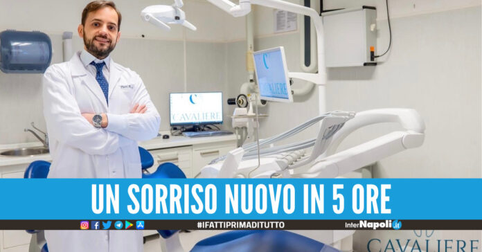 Un sorriso nuovo in 5 ore, il nuovo protocollo presso lo Studio dentistico del Dott. Cavaliere a Giugliano