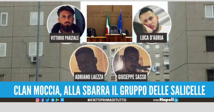 Clan Moccia, a processo il gruppo del rione Salicelle chiesti 92 anni di carcere per 5 imputati