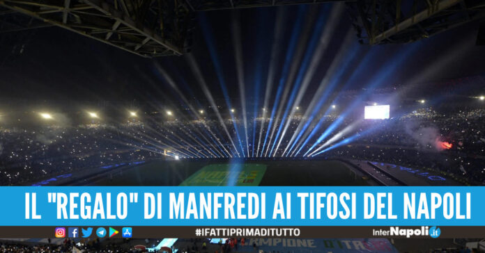 napoli-sampdoria secondo tempo maxischermi