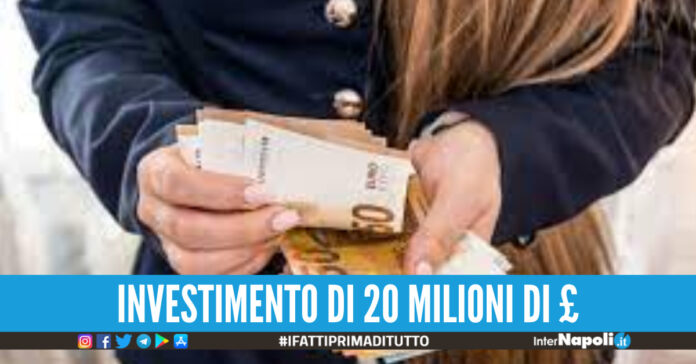 Investimento di 20 milioni di sterline