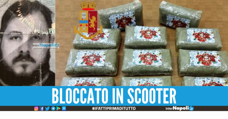 In via Cassano con oltre un chilo di ‘fumo’, blitz a Secondigliano