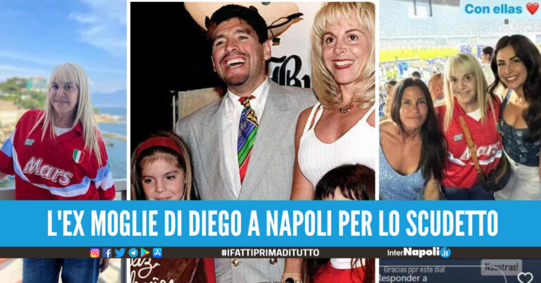 Claudia Villafañe torna a Napoli dopo 12 anni: "Amo questa città, qui sono stata felice!"