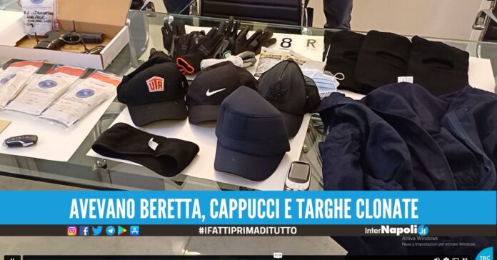 Tentano la rapina da 100mila al portavalori, presi prima del colpo