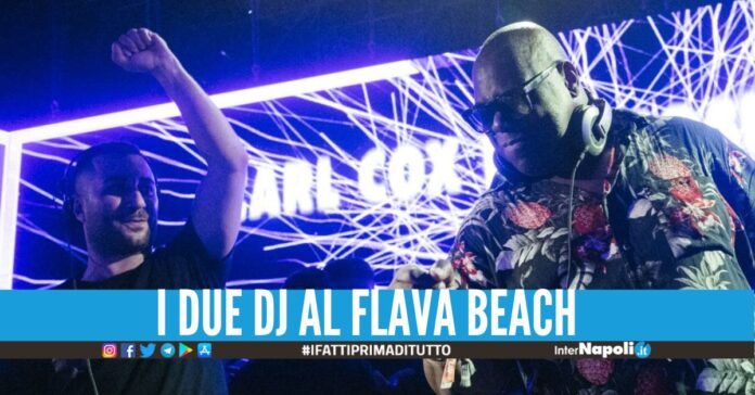 Serata di beneficenza per il Santbono, in console Joseph Capriati e Carl Cox