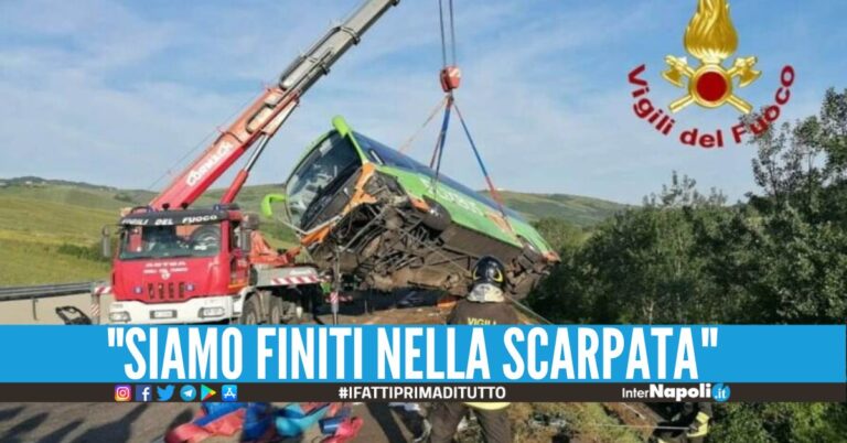 Incidente mortale sull'autostrada Napoli-Canosa, coinvolti un bus e 5 auto