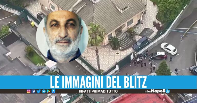 Blitz nella sontuosa villa del boss Ferrara, colpita la camorra imprenditrice