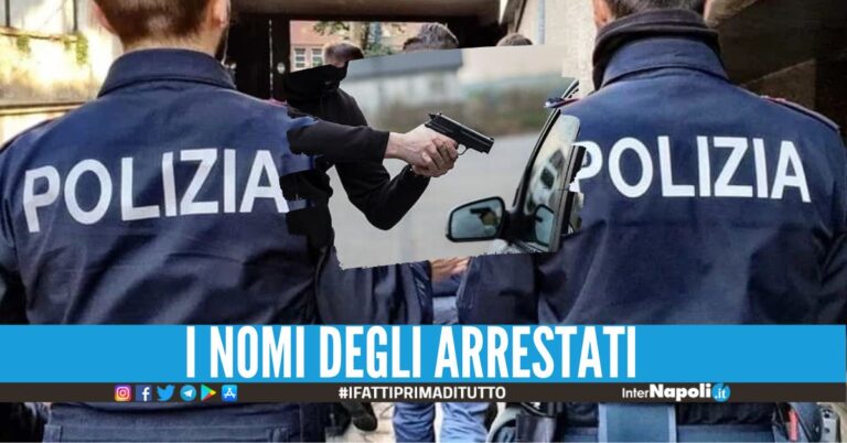 La banda tenta la rapina da 55mila euro, 5 arresti nel Napoletano