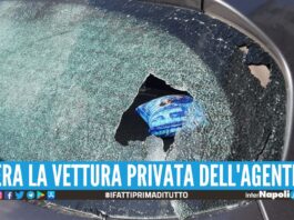 Danneggiata l'auto del vigile anti-abusivismo a San Giorgio a Cremano
