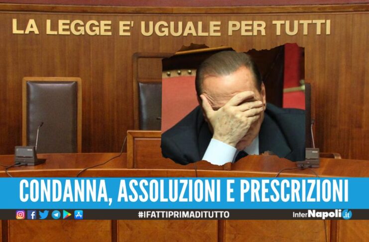 La storia di giudiziaria di Berlusconi, il politico recordman di processi
