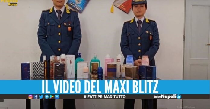 Sequestrati profumi, deodoranti e shampoo a Casoria: erano tossici