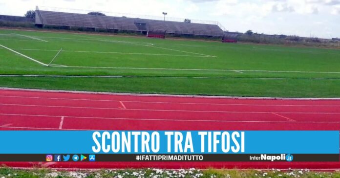 Rissa tra tifosi fuori lo stadio, scatta il daspo per un 22enne di Qualiano