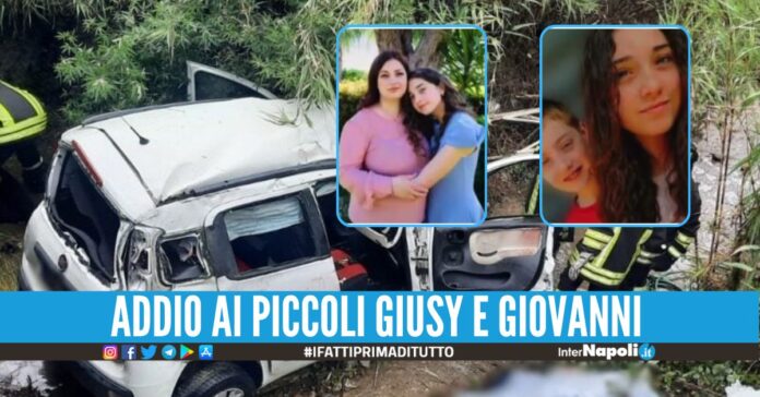 Mamma Caterina e i figli muoiono nello spaventoso incidente