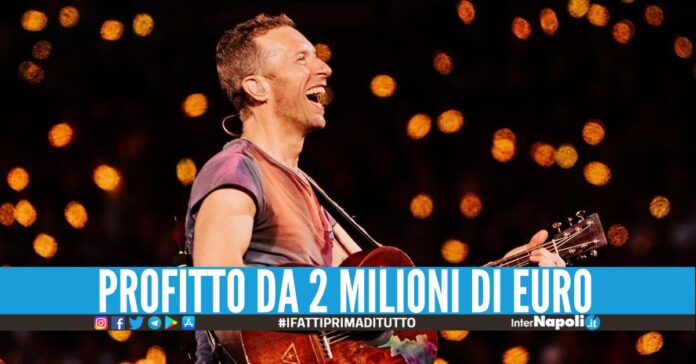 Prezzi folli per i biglietti dei Coldplay, scoperti 26 bagarini