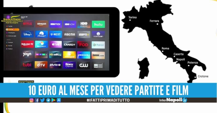 Colpiti i 'pirati del pezzotto', centrali scoperte a Napoli e a Caserta