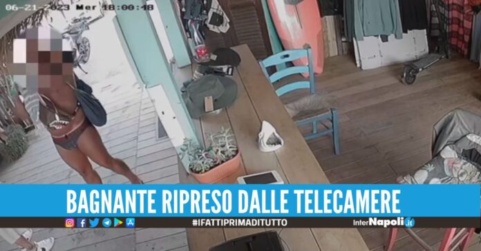 Ruba un cappello al lido don Pablo, il video del furto pubblicato sui social