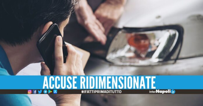 Tecnica del falso incidente, concessi i domiciliari ai 2 arrestati di Napoli