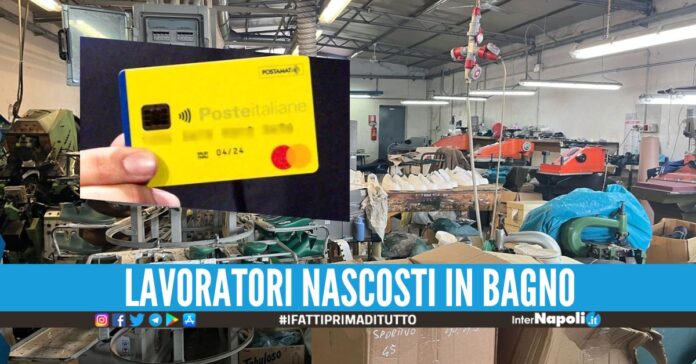 Dipendenti in 'nero' trovati nella fabbrica di scarpe ad Aversa, scatta la multa