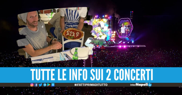 E' la settimana dei Coldplay a Napoli, pizza sul lungomare per Chris Martin Non vediamo l'ora