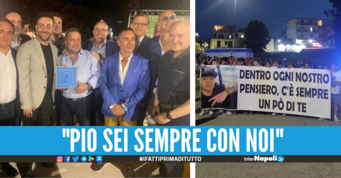 Fiaccolata per ricordare Francesco Pio Maimone, è membro onorario del Social Club Napoli Maradona