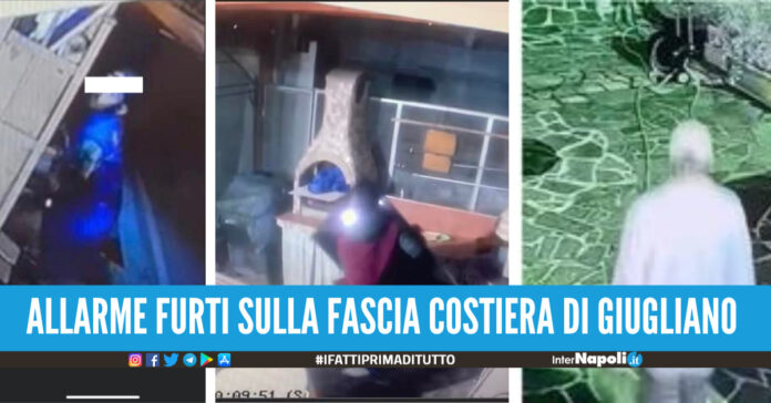 Furti nelle abitazioni della fascia costiera di Giugliano, ladri beccati dai residenti grazie al gruppo WhatsApp