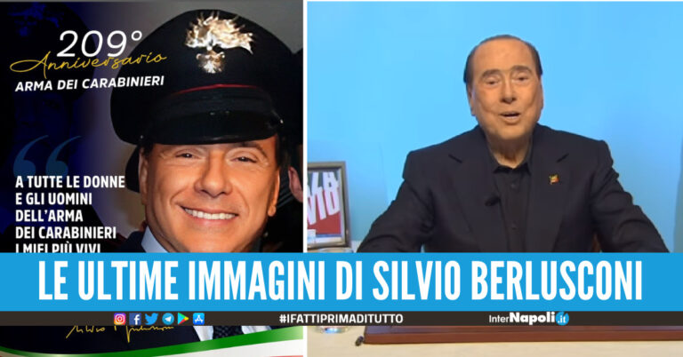 Il post per l'Arma dei Carabinieri e il video sulle elezioni, le ultime parole social di Silvio Berlusconi