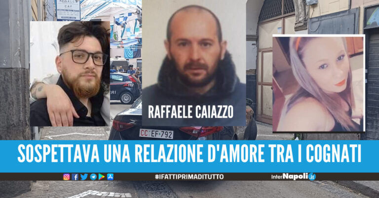 La follia omicida di Raffaele Caiazzo Luigi trucidato in strada, Mery in casa con i figli piccoli