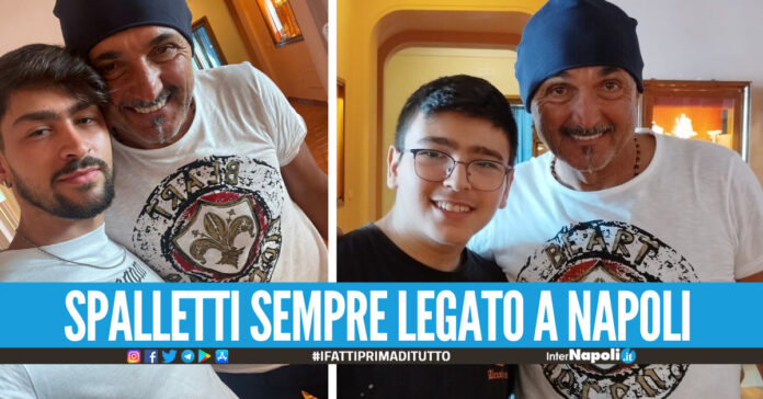 Spalletti dal cuore d'oro, in vacanza ad Ischia regala la maglia originale di Maradona ad un ragazzo disabile