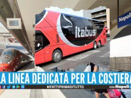Un unico biglietto per treno e bus per Sorrento, l'annuncio di Italo