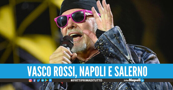 Vasco Rossi ed i legami con Napoli e Salerno A 26 anni la mia prima volta in Campania per il militare, mi sono innamorato