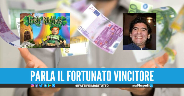 Vincita record a Napoli, con due euro vince 3 mln di euro sbancato il jackpot grazie a Maradona