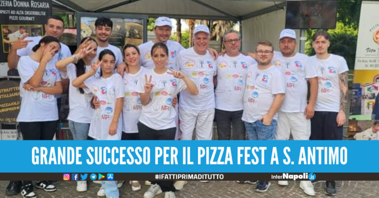 Grande successo per il primo pizza fest nella sua citta di Vito Meledandri e Movimento pizzaioli italiani
