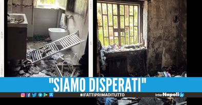 “La nostra casa distrutta da un incendio”, da Melito la raccolta fondi per aiutare Raffaele e la sua famiglia