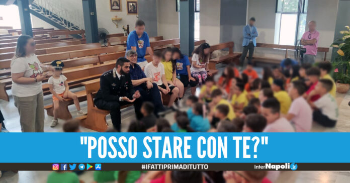 Caivano, incontro col carabiniere