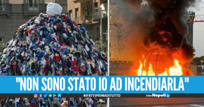 Chi è Simone Isaia, il senzatetto accusato del rogo alla Venere degli stracci 3 minuti e un accendino per distruggere l'opera