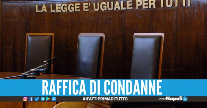 Stangata alla camorra di Avellino, inflitti 300 anni di carcere a boss e affiliati