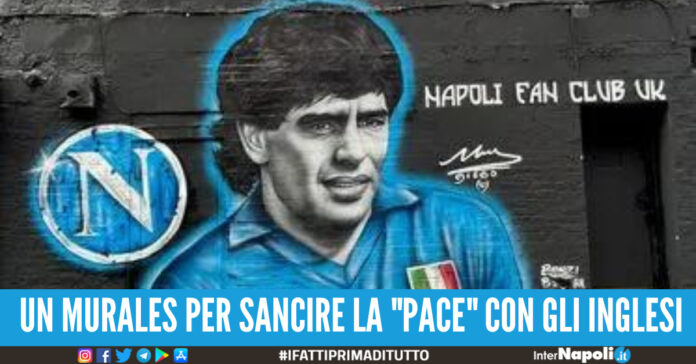 murales maradona londra