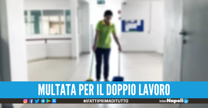 Multa di 2000 euro per una bidella che faceva doppio lavoro: 