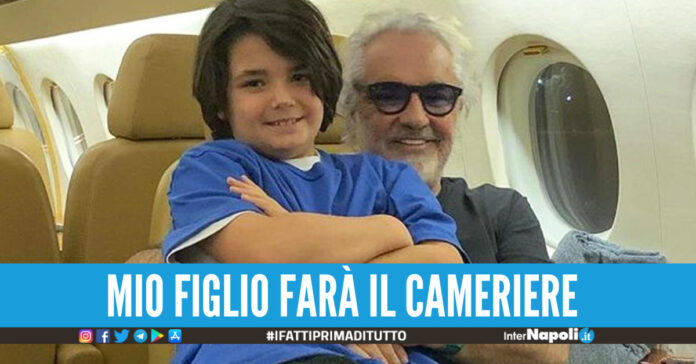 Briatore rivela il ruolo lavorativo del figlio se questo decidesse di lavorare con lui.