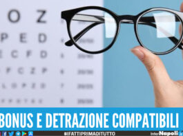 Bonus e detrazione IRPEF applicabili per l'acquisto di occhiali o lenti a contatto.