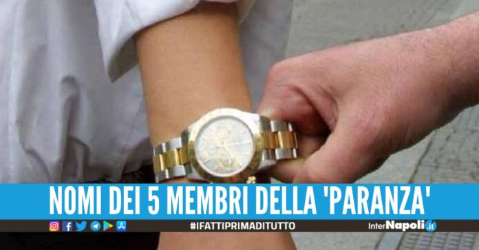 Rapinarono un Rolex da 22mila euro, sgominata la banda di Napoli