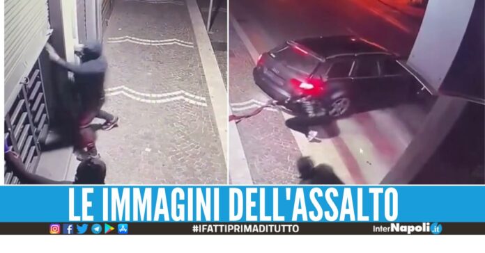 Rapinano la nota gioielleria a Casal di Principe, la video-denuncia del titolare