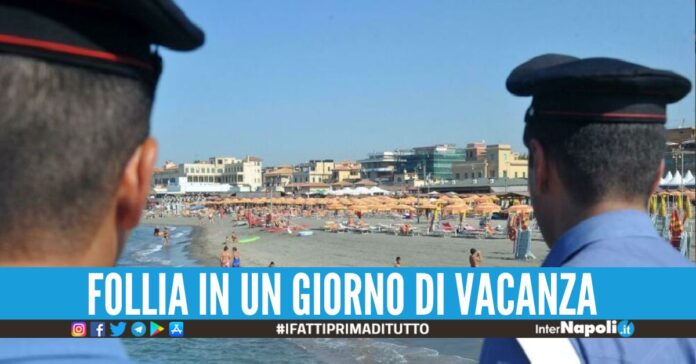 Lite in spiaggia finisce a coltellate, colpito un bagnante di Napoli