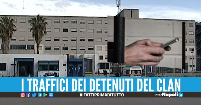 Droga venduta dal carcere di Secondigliano, scoperte sim e cellulari dei Cesarano