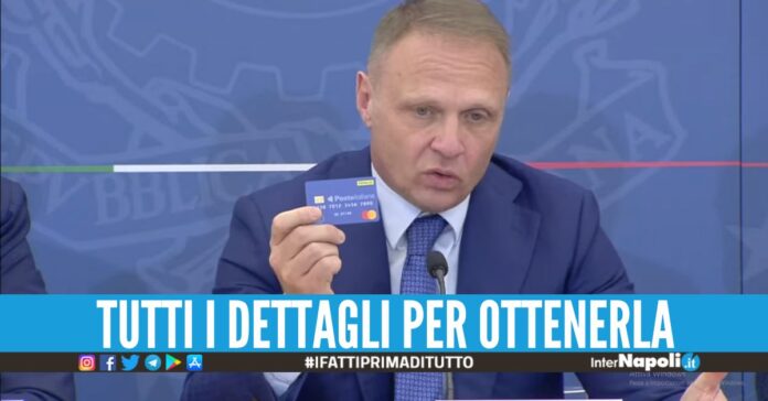 Il Governo presenta la carta spesa da 380 euro: 